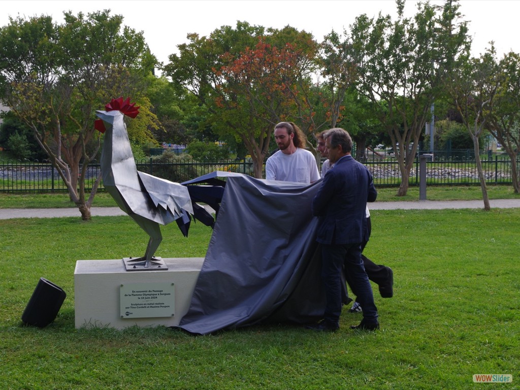 Inauguration du Coq Mai 2024