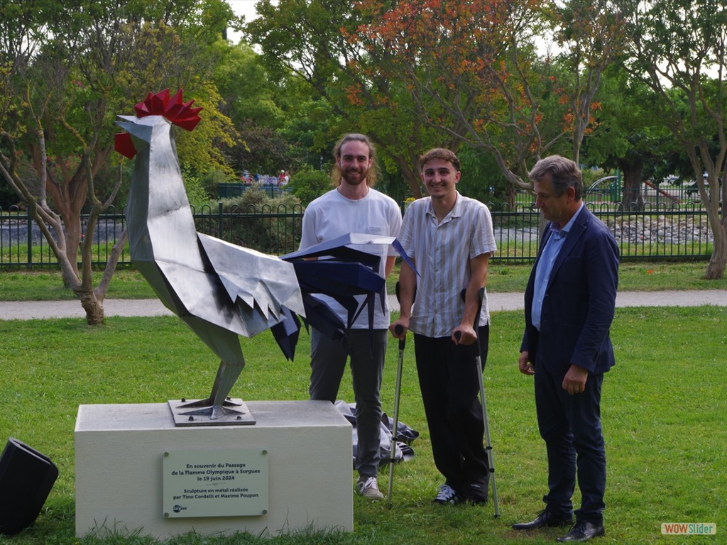 Inauguration du Coq Mai 2024