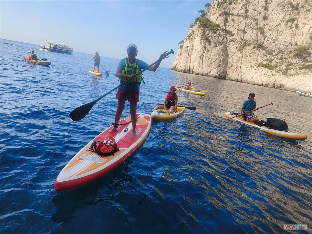 SUP Callanques Sept 2024